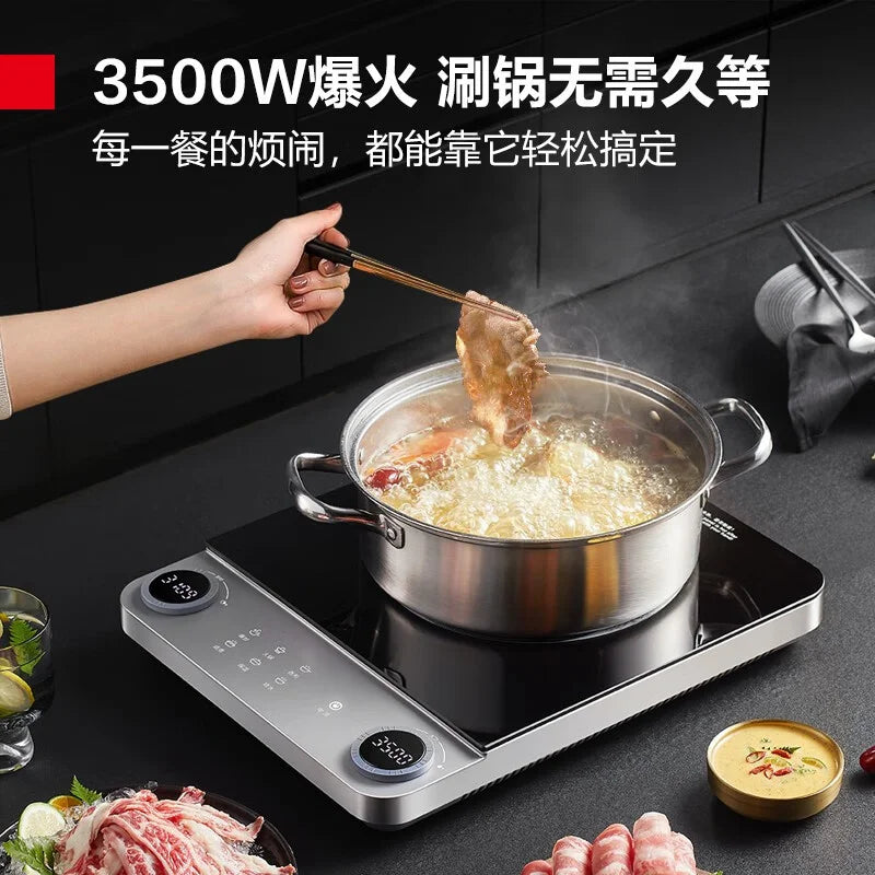 3500W High-power Induction Cooker Electric Cooker Fried Vegetables Hot Pot Electric Cooker Table Induction Cooker Ultra-thin