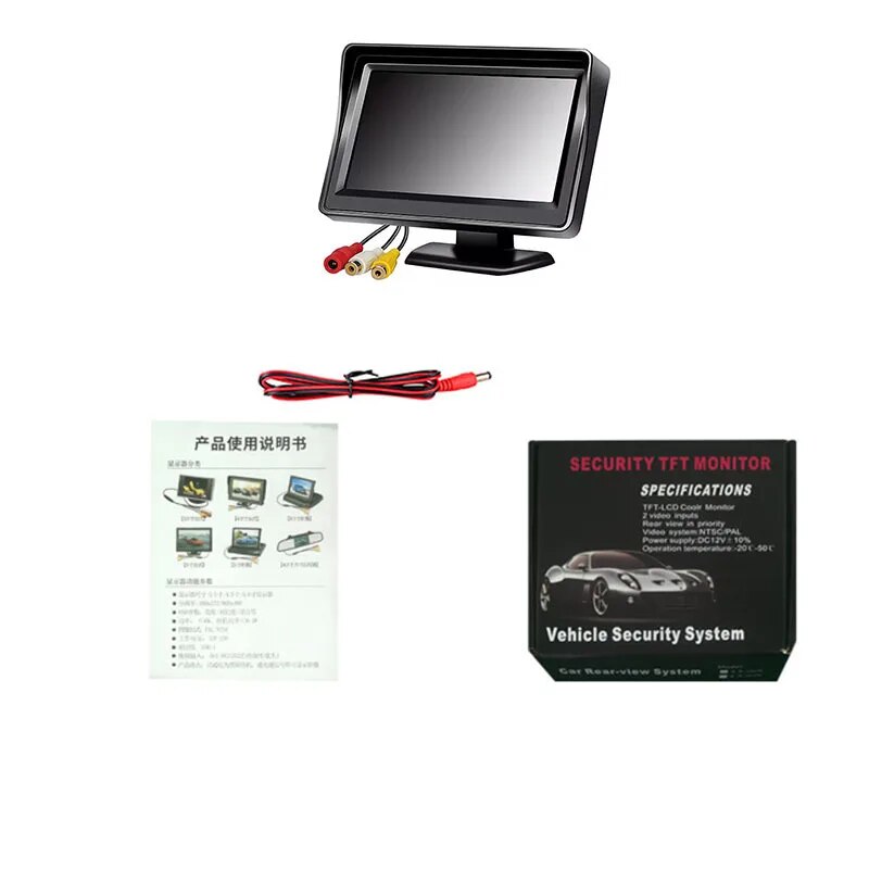 HD Car Desktop Display Car Monitoring Display Car Touch Screen For Tesla Nissan Toyota General Motors