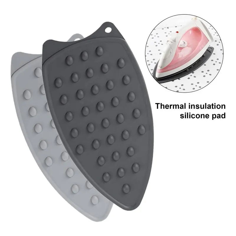 Foldable Ironing Mat Silicone Iron Rest Stand Heat Resistant Non-slip Ironing Board Hot Protectionpad Insulation Pad Covers