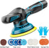 JAUHI 6000RPM Cordless Mini Polisher 6Gears Car Polishing Machine 12V Electric Cars Polish Machines Adjustment Speeds Power Tool