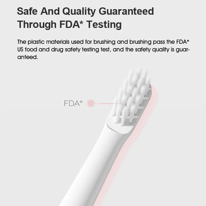 Replaceable For XIAOMI MIJIA T100 Brush Heads Sonic Electric Toothbrush Soft DuPont Bristle Brush Vacuum Refills toothbrush head