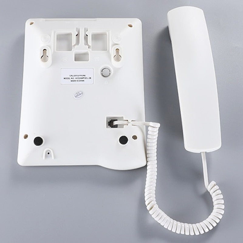Big Button Landline Phones with Caller Identification for Front Desk Home Hotel