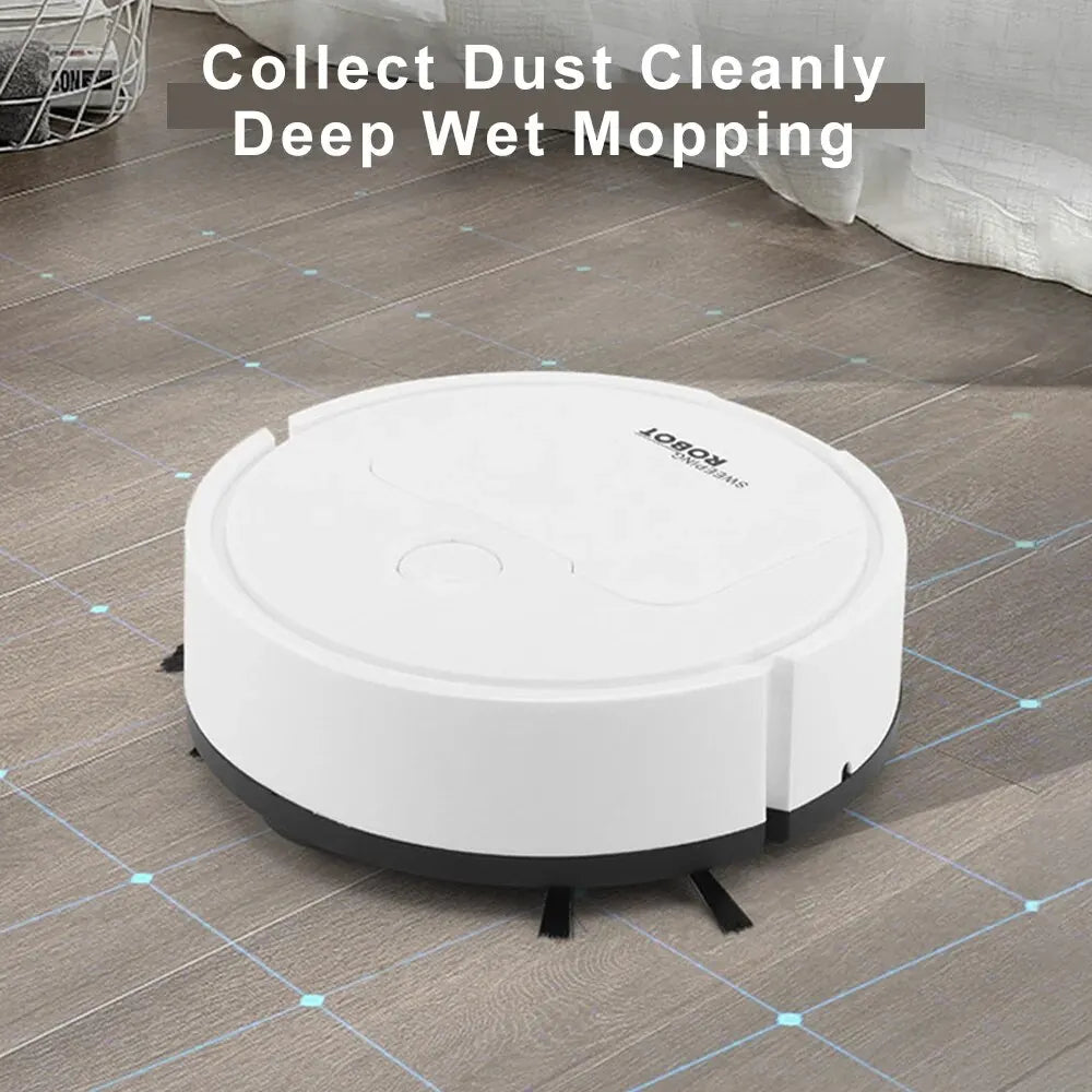 Fully Automatic Sweeping Robot Suction And Sweeping Mop Household Lazy Person Intelligent Three In One Sweeping Machine