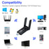 1300Mbps USB3.0 WiFi Adapter Dual Band 2.4G 5Ghz Wireless WiFi Dongle Antenna USB Ethernet Network Card Receiver For PC