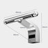 interhasa!  2 in 1 Design Aotumatic Hand Dryer and Sensor Faucet Hot & Cold Basin Tap Jet Air Hand Dryer for Bathroom Hotel