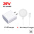 Fast Magnetic Wireless Charger For iPhone PD 20W Charger For iPhone 14 13 12 11 Pro Max Plus SE X XS MAX XR USB C Cable