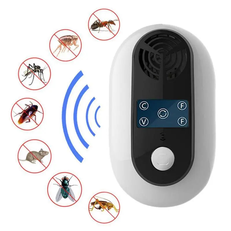 Repellents Cockroach Electronic Ultrasonic Pest Reject Mouse Rat Cockroach Control Device Household Mosquito Killer EU US Plug