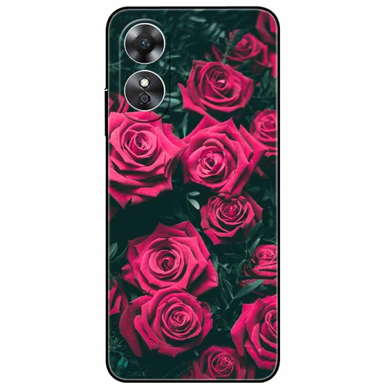 For OPPO A98 5G A 98 Case Silicone Soft Wolf Lion Cat Black Bumper Funda Coque for OPPO A98 2023 CPH2529 OPPOA98 Protective Bag