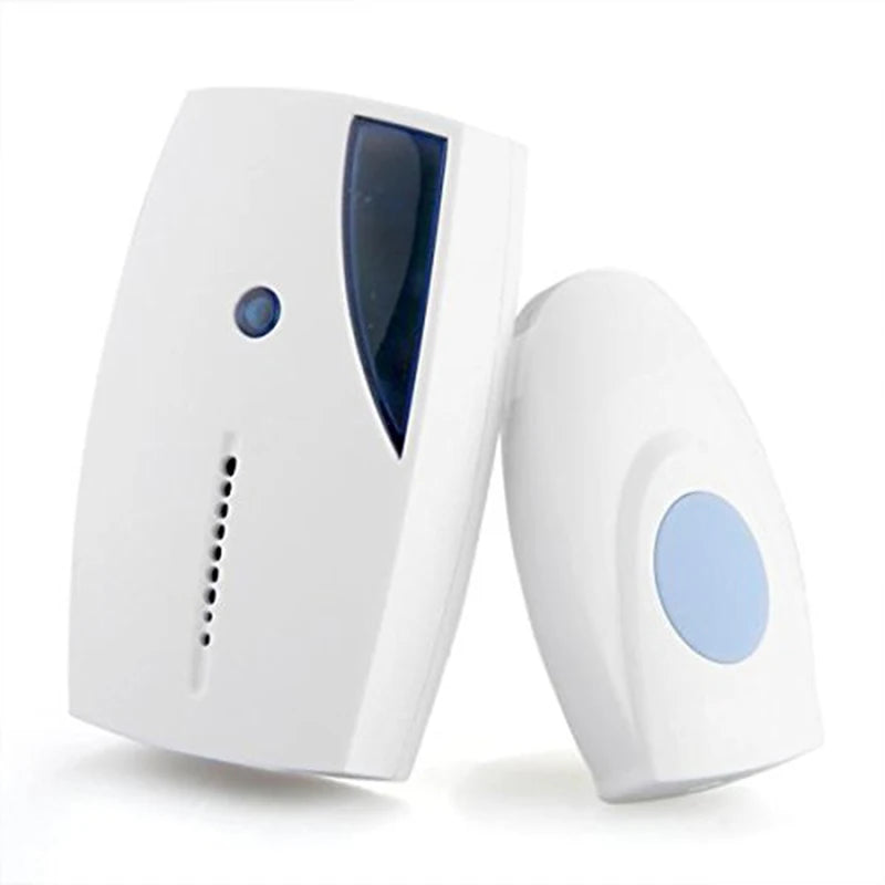 Wireless Doorbell Welcome Bell Intelligent Home Door Bell Alarm 36 Songs Smart Doorbell Wireless Bell Waterproof Button White