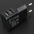 EU Plug 5V Dual USB Universal Mobile Phone Chargers Travel Power Charger Adapter Plug for For iPhone Samsung Xiaomi Huawei