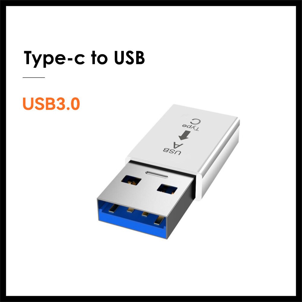 6A Type C To USB3.0 Adapters Type C Male To USB3.0 Female Mobile Phone Converters Quick Charge Adapter For IPhone 11/12/13