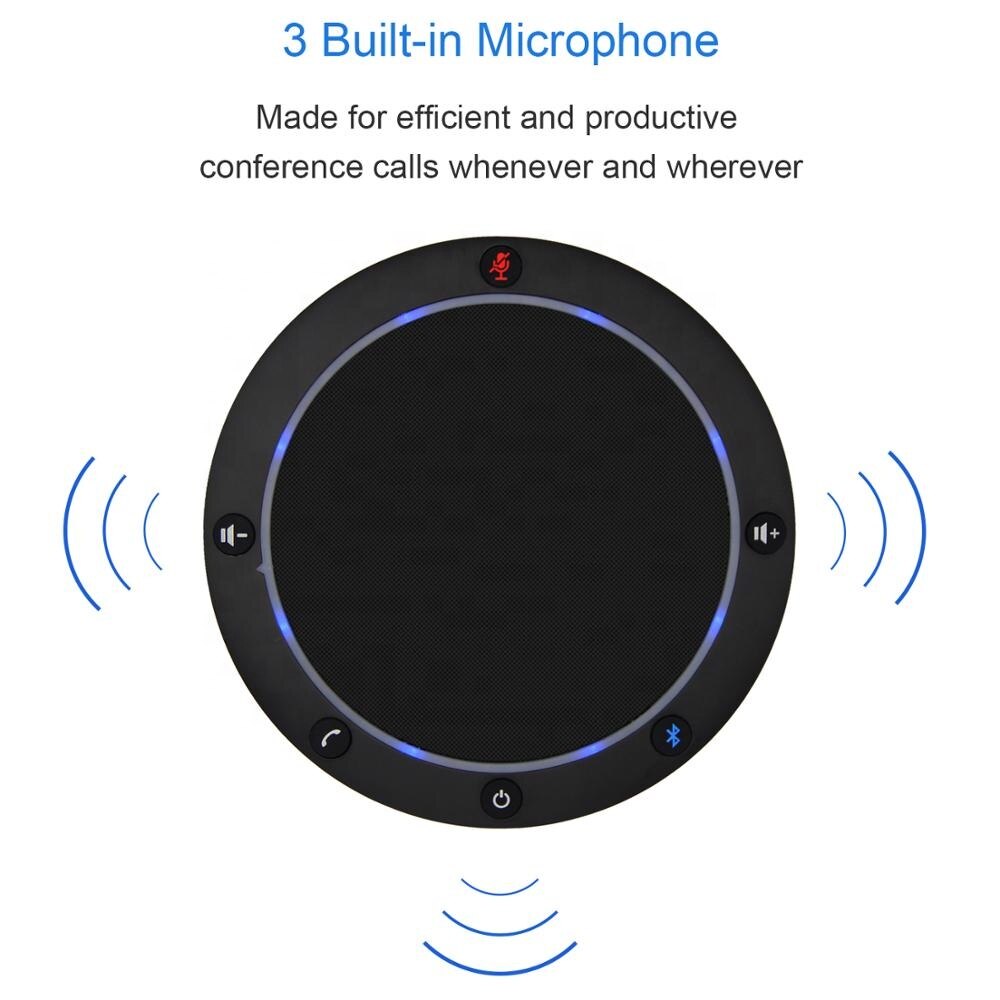New Fashion omni-directional audio conference speaker telephone conferencing table microphone for conference system