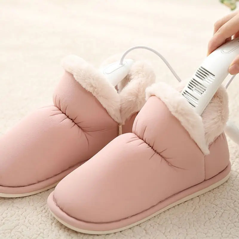 Portable Boot Dryer with Timer Electric Shoe Dryer Deodorizer Quick Drying Foot Warmer for Rainy Seasons Winter Travel