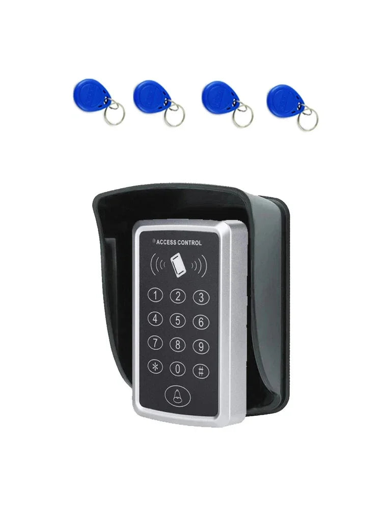 Electric Lock Access Control Card Reader 125KHz RFID Access Control Keypad EM Card Reader Door Access Control System IC/ID Card