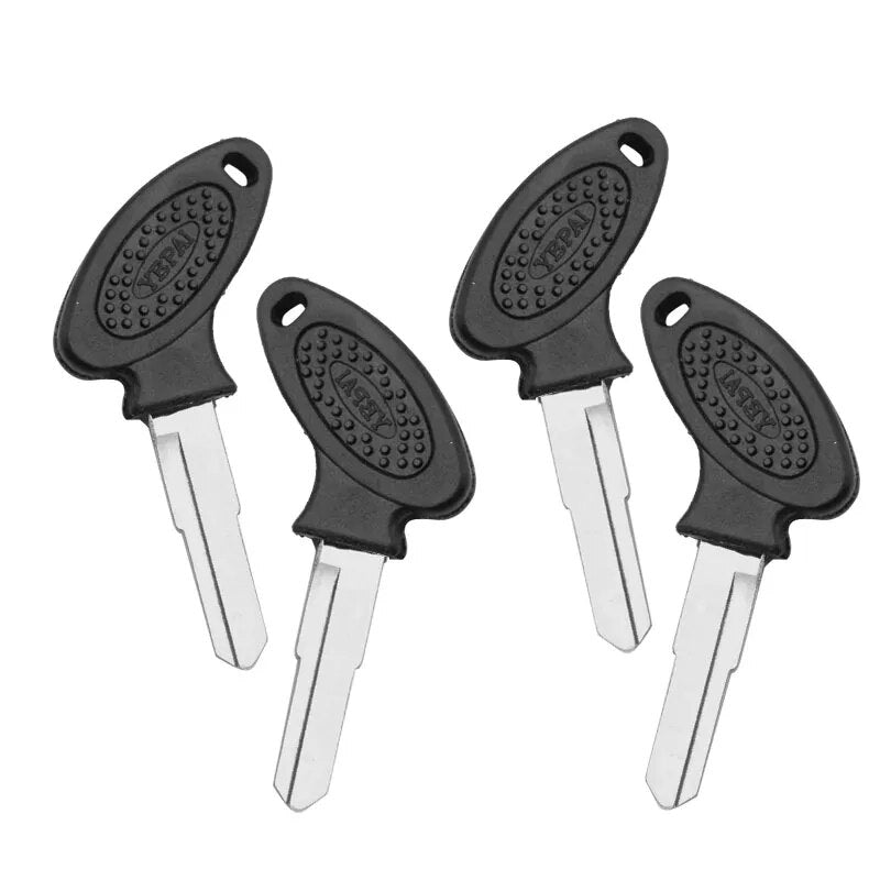 Pack of 2pcs Key Blank Left Right Blade Keys for Motorcycle Scooter Moped ATV GY6 KYMCO