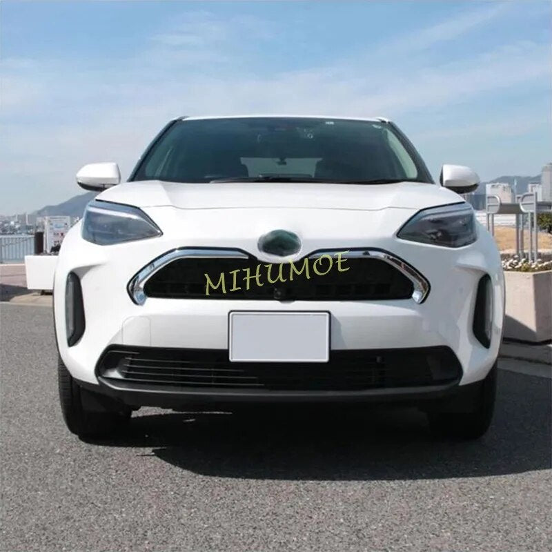 For Toyota Yaris Cross 2021-2023 Chrome Front Air Inlet Grill Grille Trims Cover Garnish Accessories