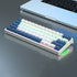 RGB Mechanical Keyboard 61/68 Key Portable Green/red/tea Switch Hot Swappable Wired Computer Laptop Office Game Esports
