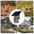 4MP Outdoor Wildlife Hunting Trail Game Camera with WiFi APP Solar Panel Powered Waterproof IP66 for Security