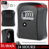 1/2PCS Weatherproof Wall-mounted Key Safe Password Key Box Key Lock Box No4 Combination Key Storage Lock Box Indoor and Outdoor