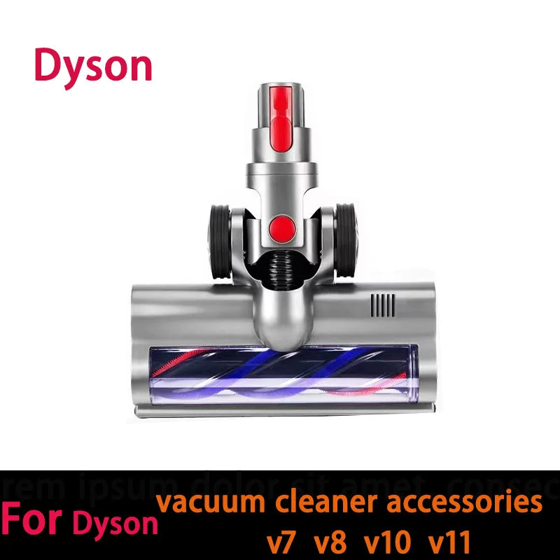 Vacuum Cleaner Brush Head Floor Cleaning Tool Electric Turbine Floor Brush Head Replacement Parts for DYSON V7 V8 V10 V11