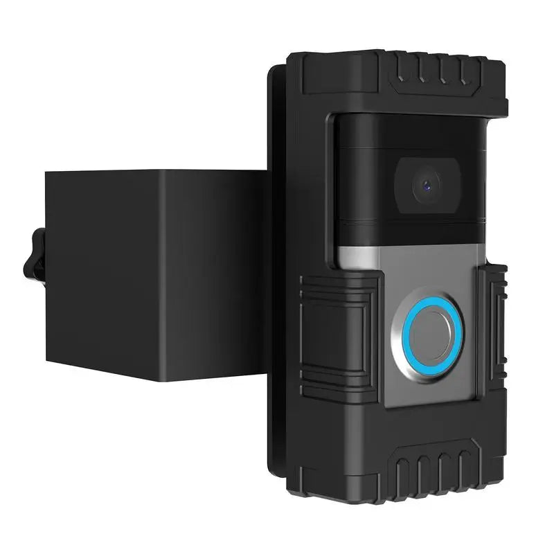 Ring Doorbell Mount No Drill Anti-Theft Video Doorbell Mount 90 Degree Adjustable No-Drill Mounting Bracket Wedge Adapter Holder
