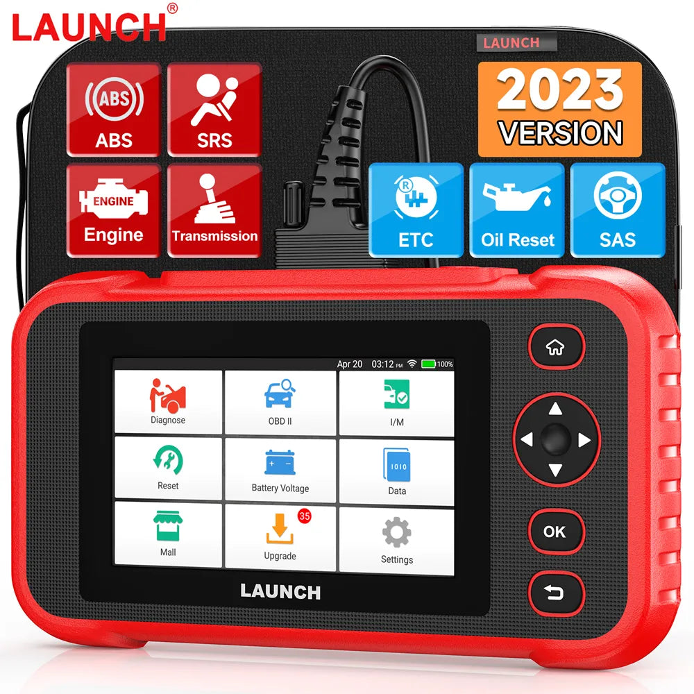 LAUNCH X431 CRP123i Obd2 Automotive Scanner 4 System Professional Code Reader Engine ABS SAS Airbag OBD 2 Car Diagnostic Tool