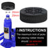 Rubber Bottle Jack Pad Protector Adapter Car Jacking Tool Pinch Weld Side Lifting Disk 20mm 29mm Hole 2/5 - 8t Bottle Jacks New