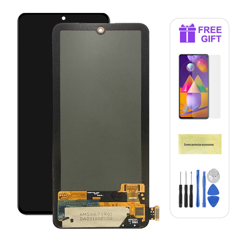Original AMOLED For Xiaomi Redmi Note 11 Pro 5G LCD Display Touch Screen Digitizer Assembly Replacement 21091116I, 2201116SG LCD