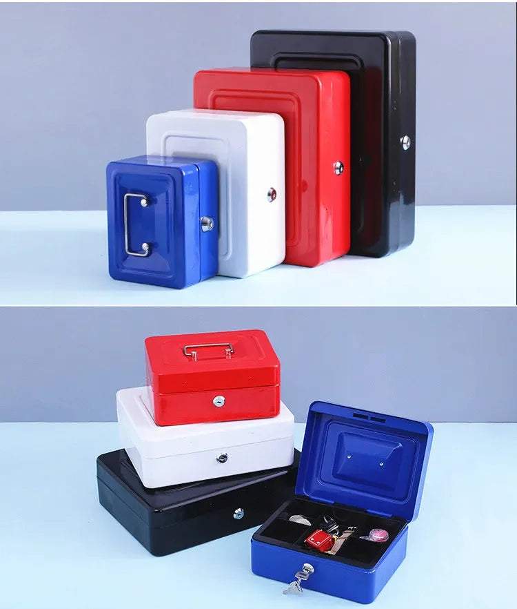 Safe Box Secret Safe Cash Lock Money Coin Safety Hidden Storage Cashbox Safes Security Locker for Home Stash Key Case Gun Book