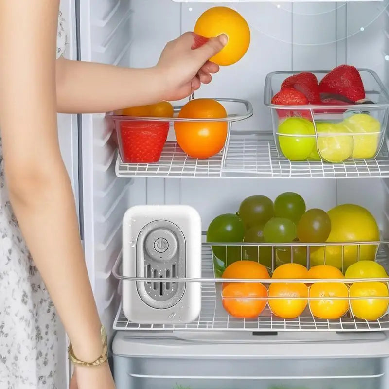 Refrigerator Deodorizer Fridge Smell Remover Eliminator Box Kitchen Freezer Freshener Odor Closet Drawer Air Fresh Purifier Box