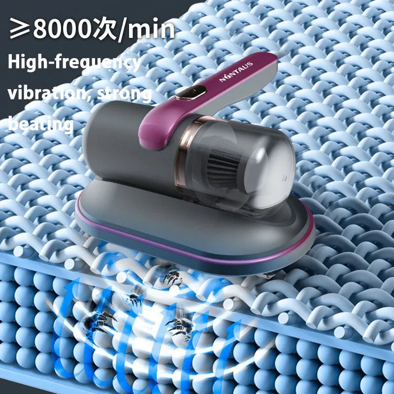Xiaomi Portable Wireless Dust Removal Equipment Home Sofa Mite Meter for Mattresses With UV Light and Automatic Patting Function