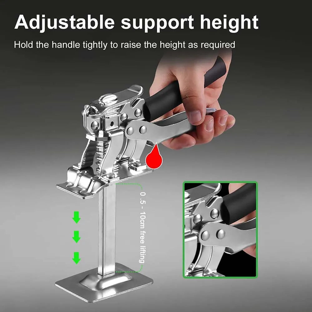 New Hand Lifting Tool Labor-Saving Arm Jack Door Panel Drywall Lifting Cabinet Board Lifter Tile Height Adjuster Elevator Tools
