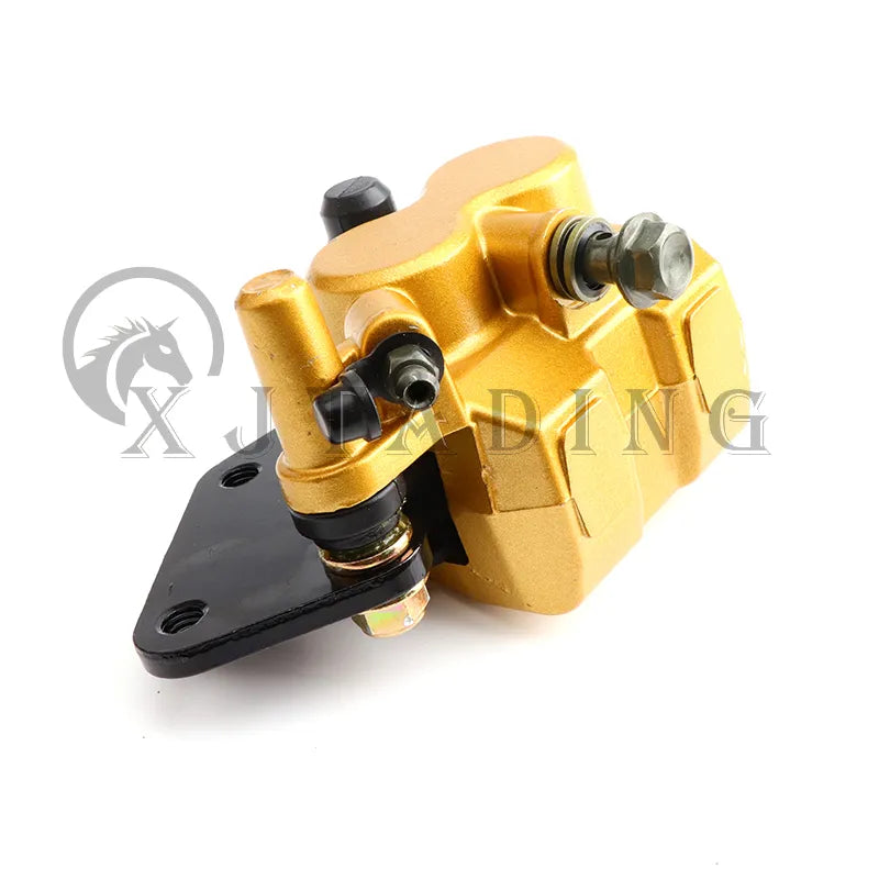 Hydraulic disc brake lower pump brake caliper with Brake Pads for 50cc 125cc 150cc 250cc GY6 QMB139 Scooters Motorcycle parts