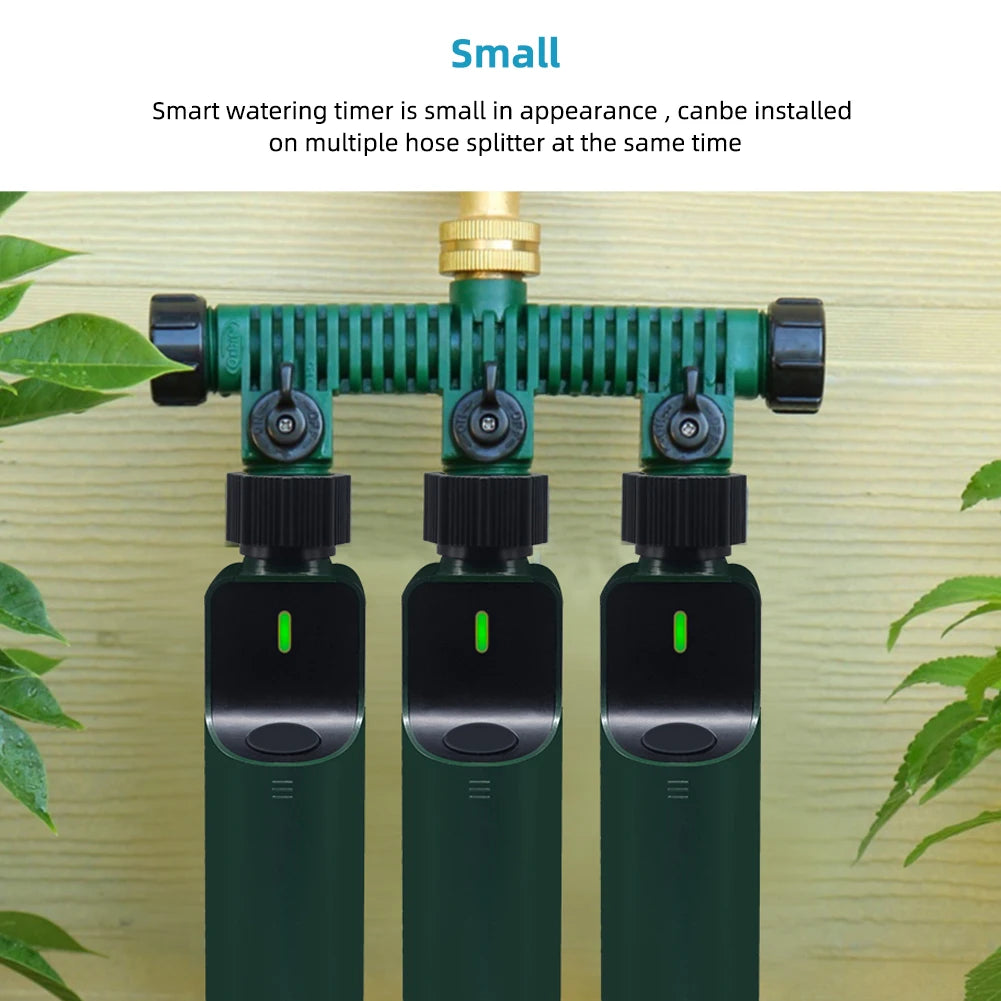 Zigbee Tuya Irrigation System Smart Watering Timer APP Programmable Sprinkler with Rain Delay Drip for Outdoor Lawn Garden Yard