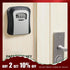 Wall Mount Key Storage Secret Box Organizer 4 Digit Combination Password Security Code Lock No Key Home Key Safe Box Caja Fuerte