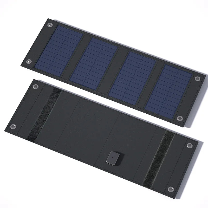 6000mAh 8W 5V USB Portable Foldable Waterproof Solar Panel Cells Portable Outdoor Battery Cells Charger For Camping Hiking