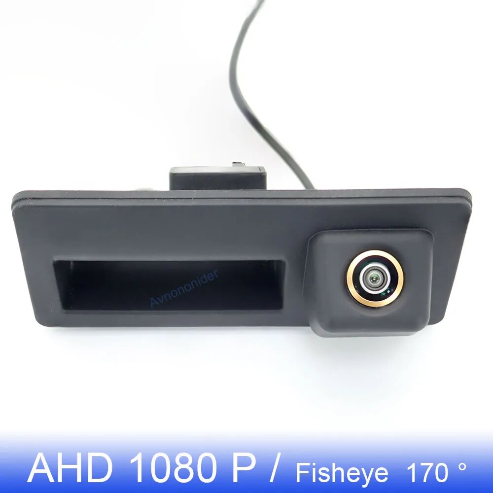 AHD 1080P 170° Golden Fish Eye Truck Handle Rear View Camera For Volkswagen Sharan Mk2 7N 2010-2018 For SEAT Alhambra 2010~2014
