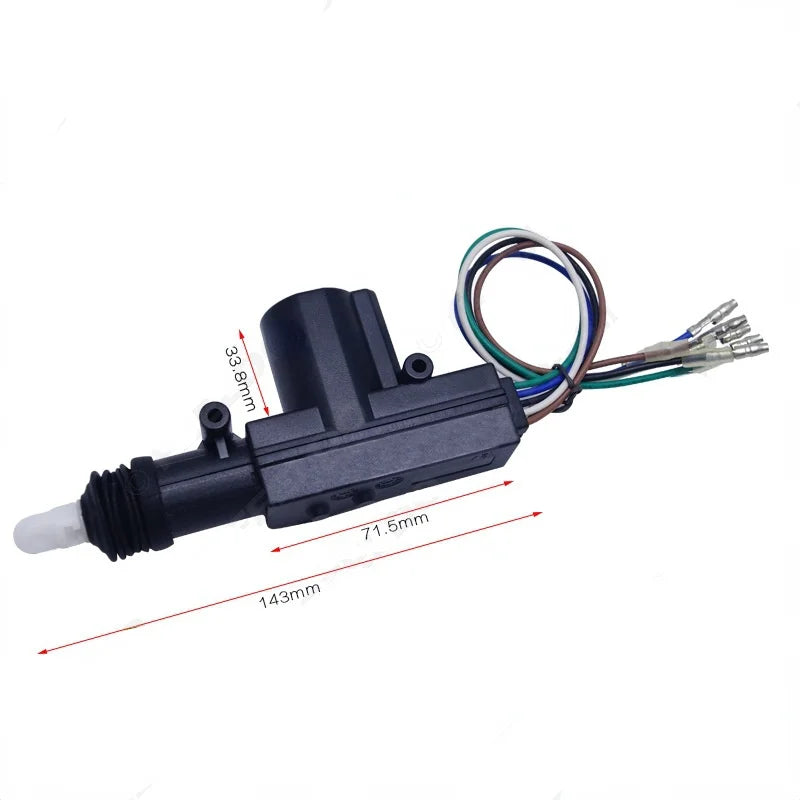 Universal Electric Actuator DC 12V 5-Wire Heavy Automotive Central Locking Power Door Lock Motor System Car Accessories