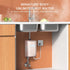 Electric Water Heater 304 Stainless Steel Instantaneous Water Boiler IPX4 Waterproof 0.04Pa for Shower/Bathroom/Kitchen Washing