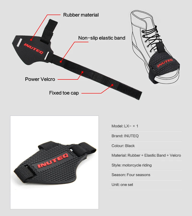 2022 Motorcycle Cycling Protective Shift Pad Motocross Road Racing Pad Protection Hanging Brake Shoes Motorcycle Street Gear