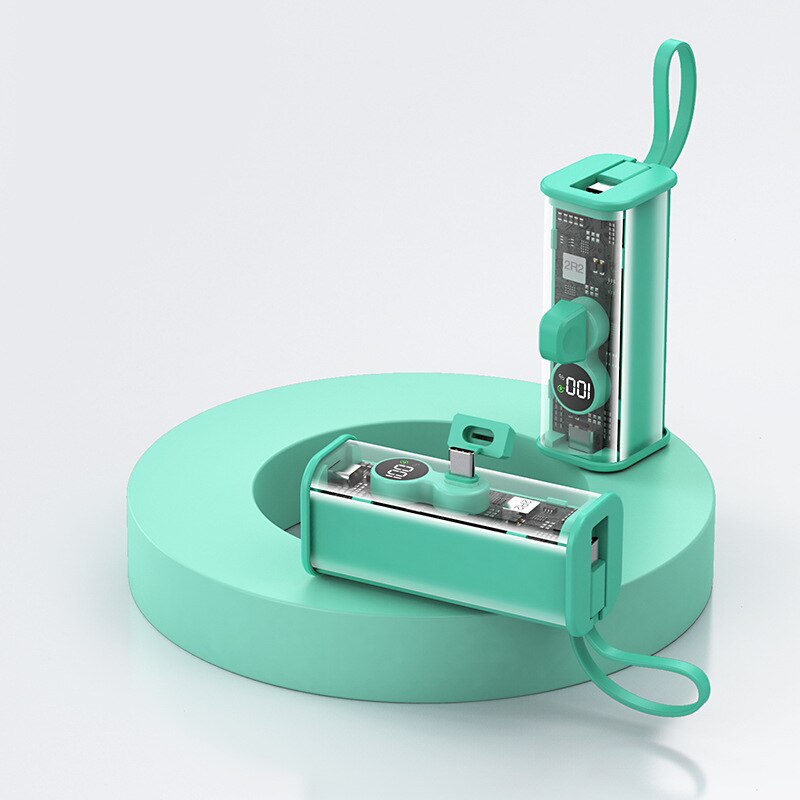 5000mAh Portable Power Bank Mobile Power For Smart Phone With PD20W Fast Charging Mini Power Bank For IPhone 13 14 Samsung S22