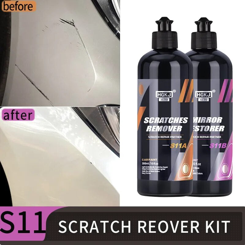 Car Scratch Remover Kit Slight Scratch Paint Repair Wax Compound Polish Touch Up Auto Paint Car Care Maintenance Accessories