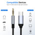 USB C to 3.5 MM Jack AUX Cable DAC Type-C Audio Cabel for Car Speaker Headphone Auxiliary Adapter For Huawei Sumsang Xiaomi Vivo