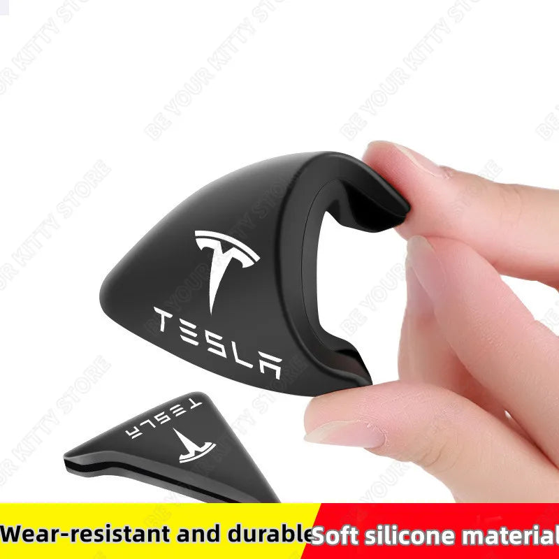Silicone Car Door Corner Protective Sticker For Tesla Model 3 Y Anti Scratch Protection Cover Tesla Model Y 2023 Car Accessories