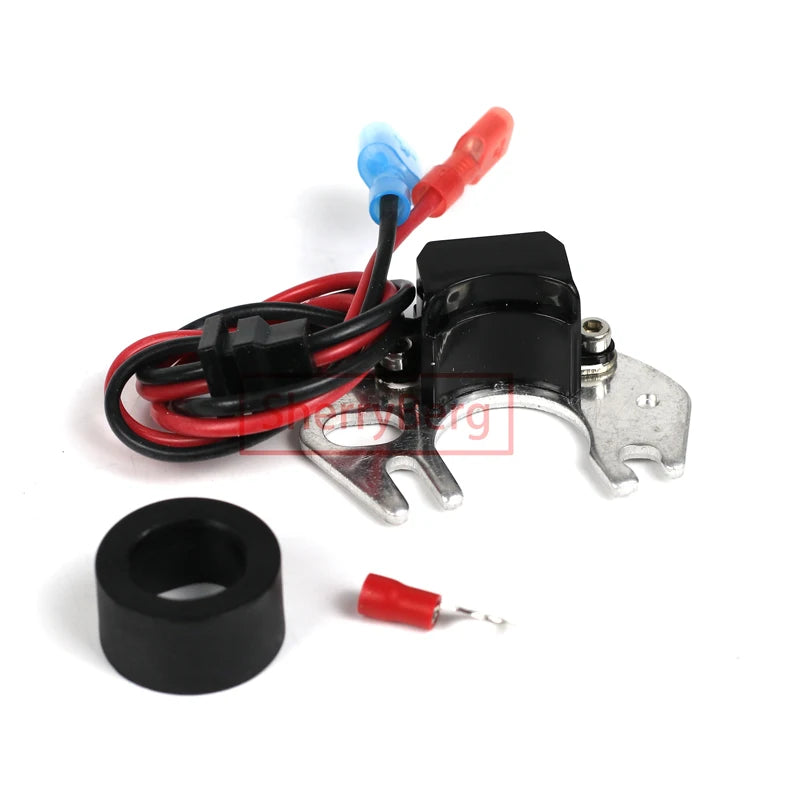SherryBerg Electronic Ignition Conversion Kit Replaces Points in 4-cyls for Hitachi Distributor electrical kits fit for Nissan