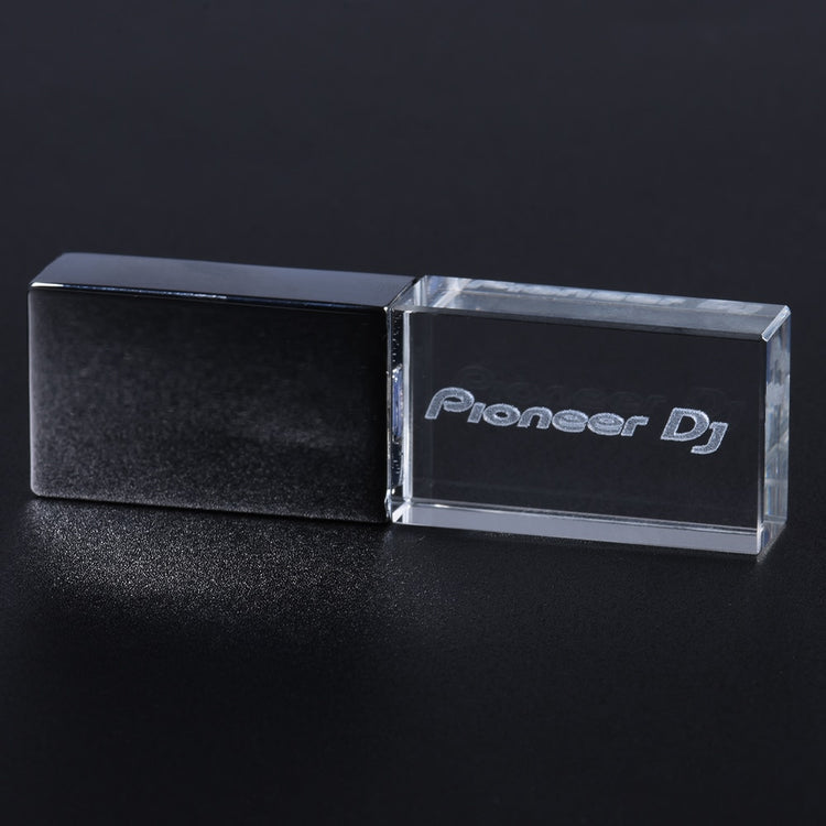 Colorful LED USB Flash Drive 128GB Custom Logo High Speed Writing Reading Memory Stick Light Pioneer DJ Premium Pendrive 64GB