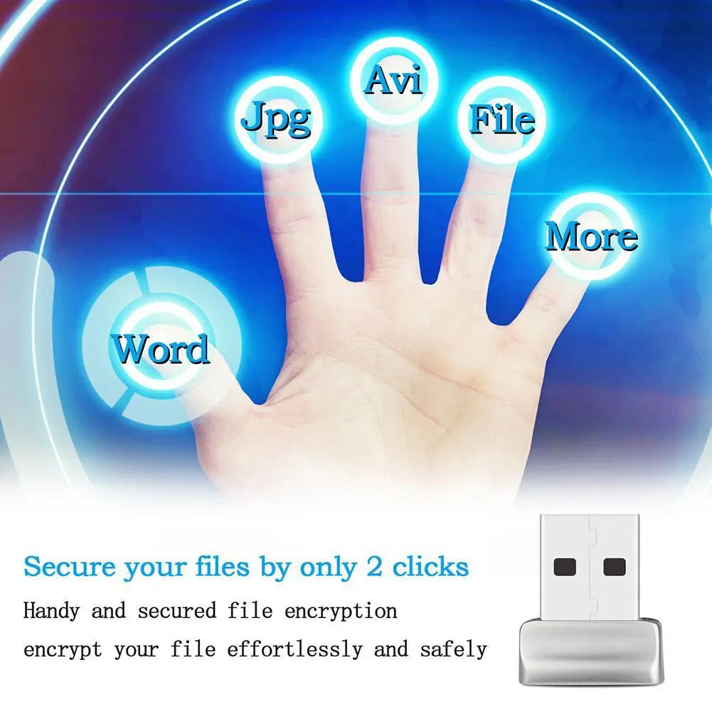 USB Fingerprint Reader for Windows 10 Hello PC Notebook Lock Biometric Scanner
