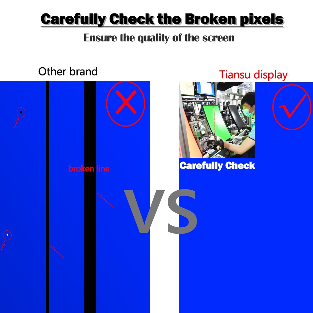 Tiansu 2K Monitor 24 inch 165hz for PC 144Hz Fast IPS Computer Monitor Gamer HDMI-compatible 24'' Screen Display Gaming Monitors