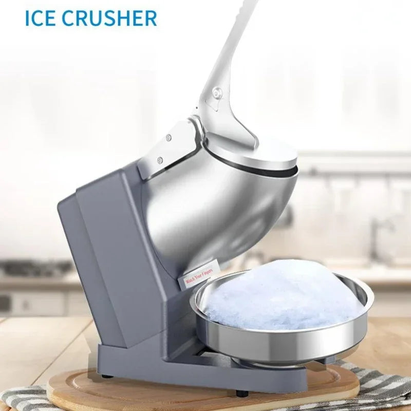 Ice Crusher Electric Ice Breaker Commercial Shaved Ice Machine Automatic Slushy Machine Crushed Ice 빙수기계 Machine À Glace Pilée