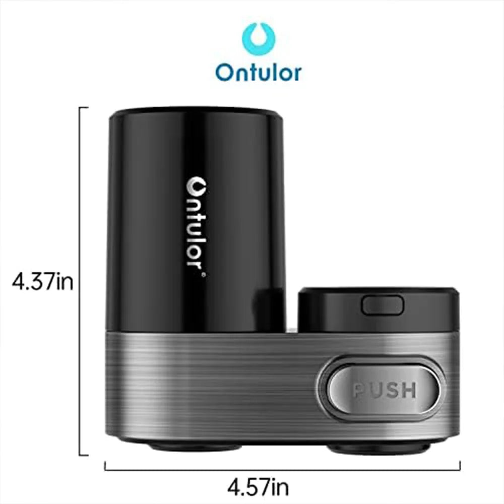 Ontulor Premium Faucet Tap Mount Water Filter Purifier System, NSF Certified Reduces Heavy Metal Lead, ChlorineBad Taste Kitchen